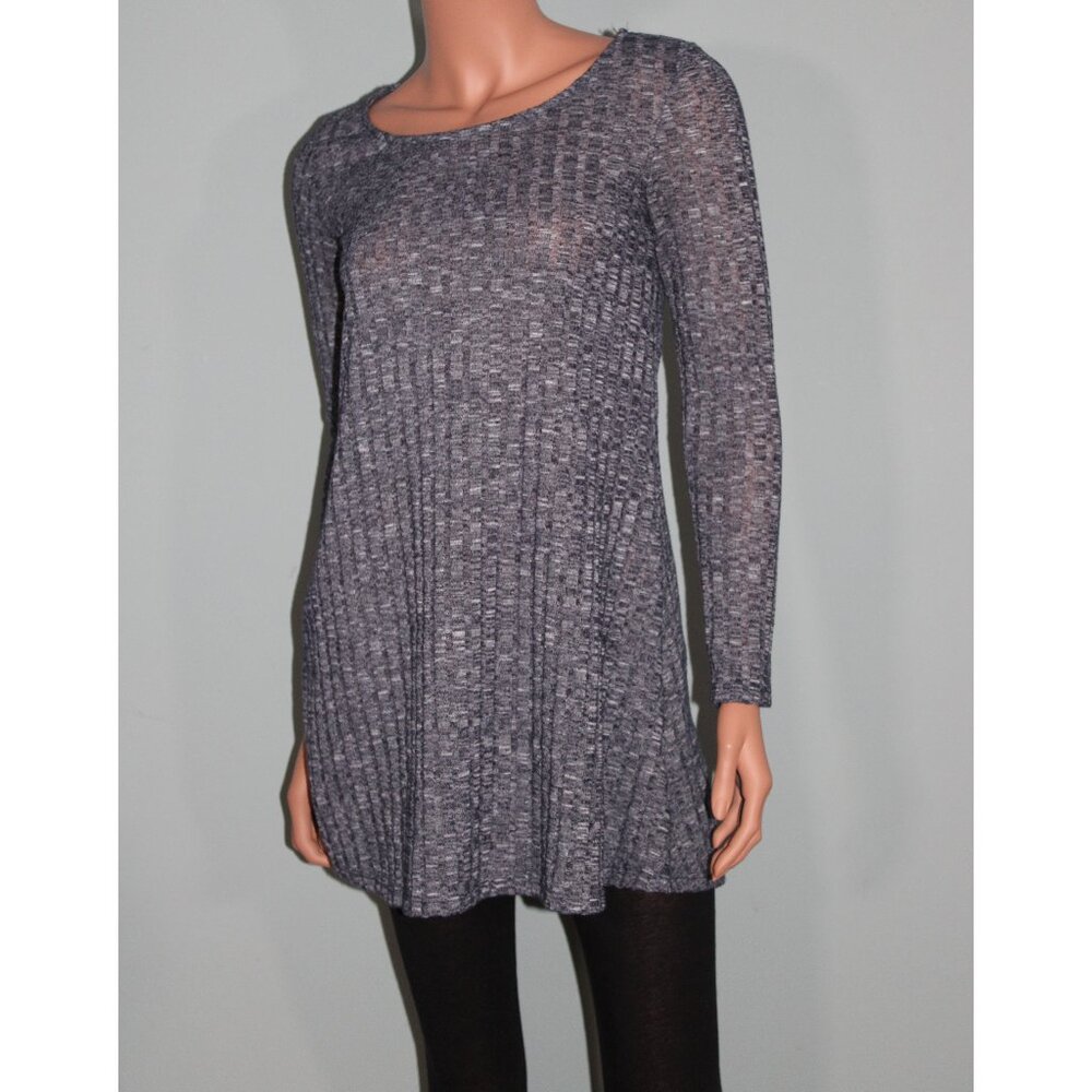 Copper Key Long-Sleeve Shirt Dress Size XSmall